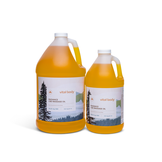 Radiance CBD Massage Oil