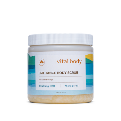 Professional Brilliance CBD Body Scrub