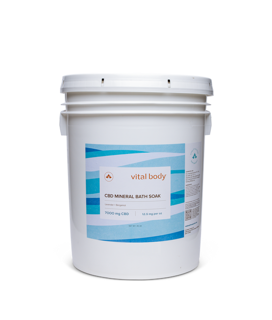 Professional CBD Mineral Bath Soak