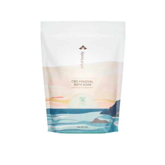 Professional CBD Mineral Bath Soak