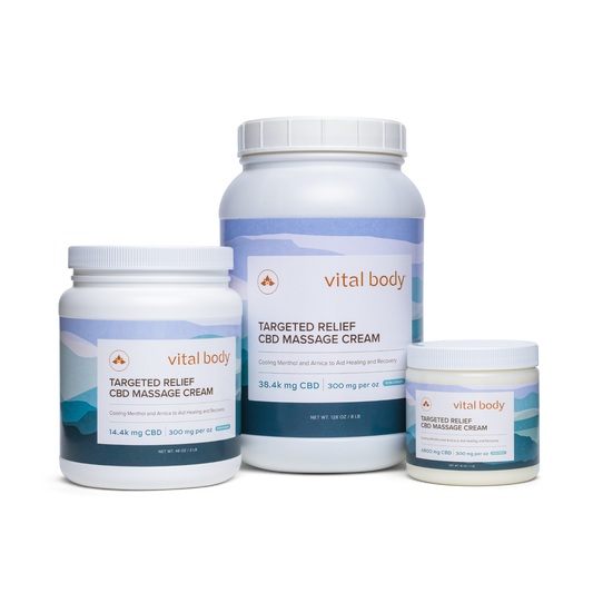 Targeted Relief CBD Massage Cream