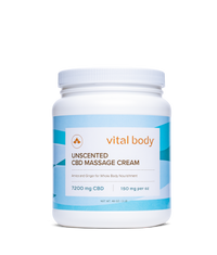 Unscented CBD Massage Cream