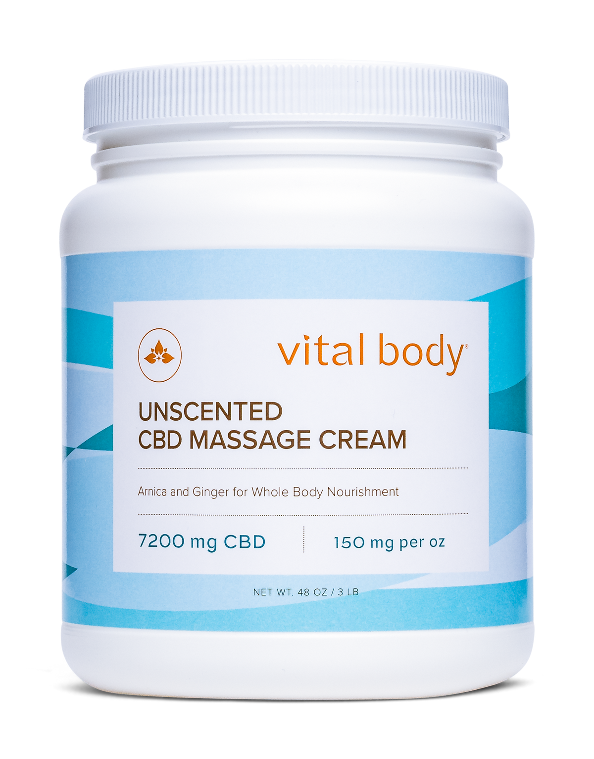 Unscented CBD Massage Cream