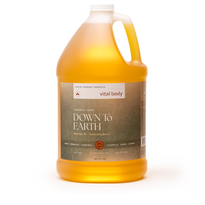 Down to Earth CBD-Free Massage Oil