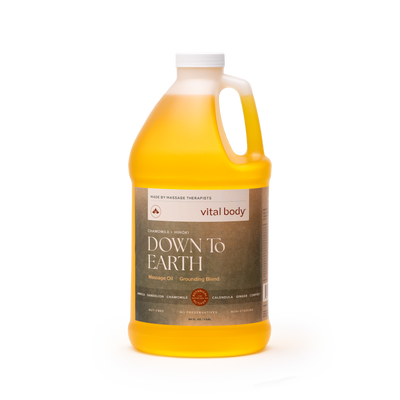 Down to Earth CBD-Free Massage Oil