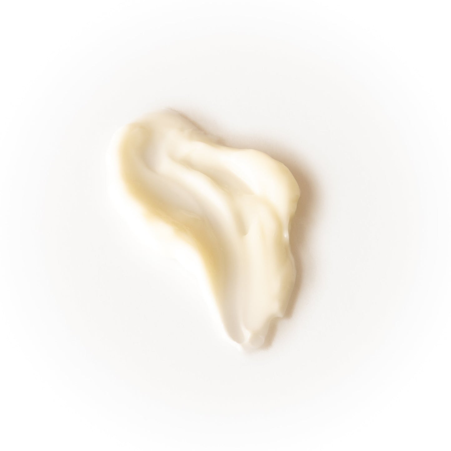 Beige cream swatch on a white background