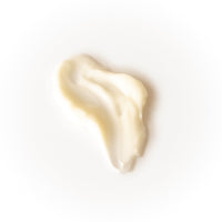Beige cream swatch on a white background