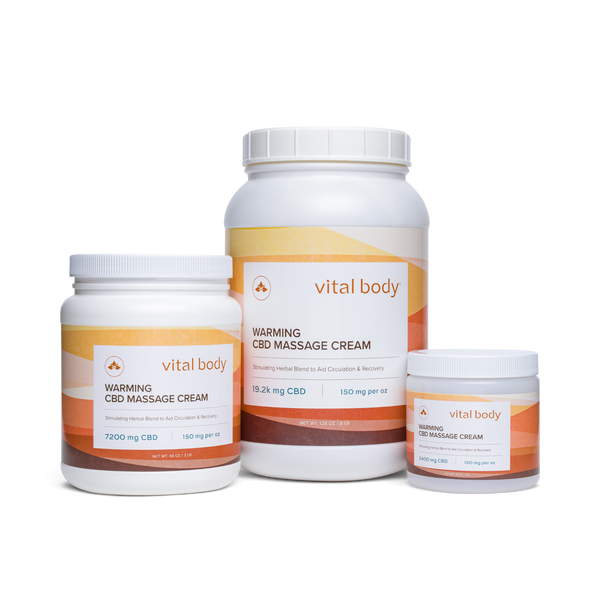 Warming CBD Massage Cream